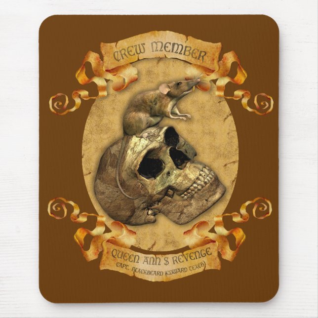 Tapis De Souris Équipage de Blackbeards (Devant)