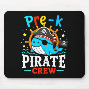 Tapis De Souris Équipage de pirate pré-maternelle professeur d'élé