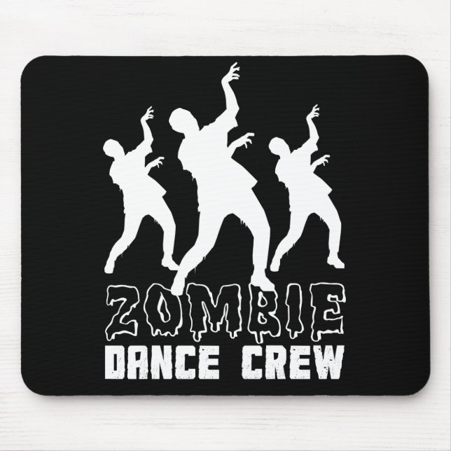 Tapis De Souris Équipage Mousepad de danse de zombi (Devant)