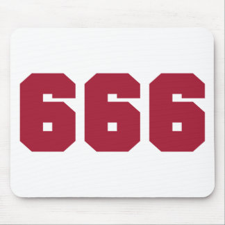 Tapis De Souris Équipe 666