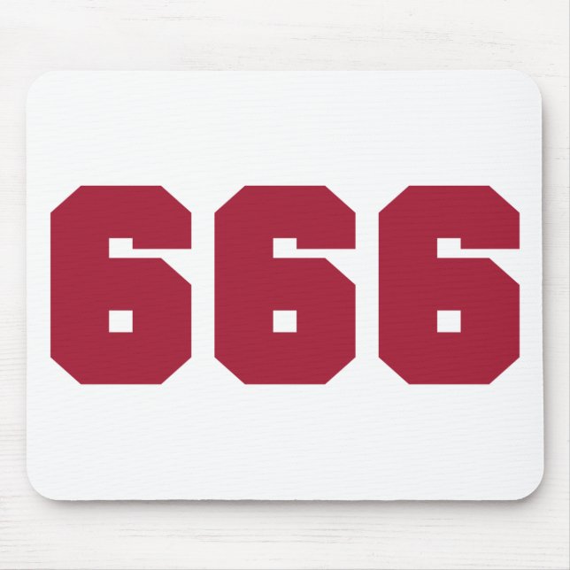 Tapis De Souris Équipe 666 (Devant)
