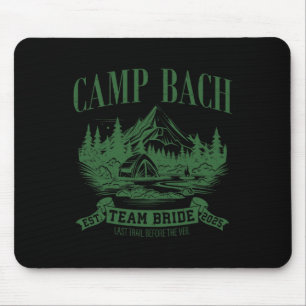Tapis De Souris Équipe Camp Bach Mariée Randonnée Camping Enterrem