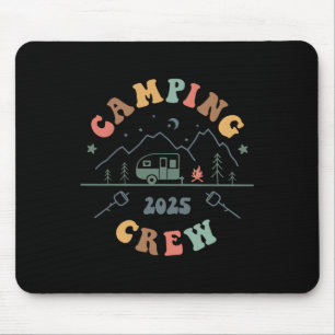 Tapis De Souris Équipe de camping 2025 Voyage de camping 2025 Équi