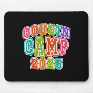 Tapis De Souris Équipe de camping Cousin 2025 Pause printemps Voya