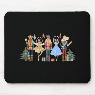 Tapis De Souris Équipe de Casse-Noisette Ballet Danse Famille de N