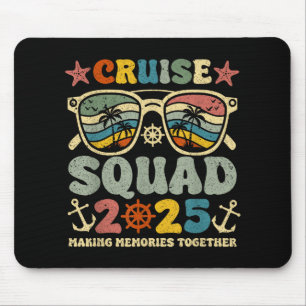 Tapis De Souris Équipe de croisière 2025 Famille de jumelage de va