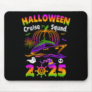 Tapis De Souris Équipe de croisière Halloween 2025 Citrouille Soky