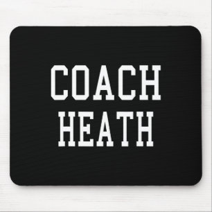 Tapis De Souris Équipe de football de Coach Heath sur mesure Byseb