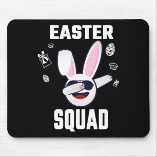 Tapis De Souris Équipe de Pâques Famille Correspondant Groupe de P