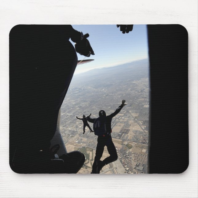 Tapis De Souris Équipe de parachutistes de l'US Air Force Academy (Devant)