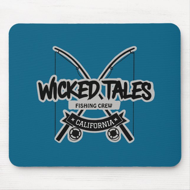 Tapis De Souris Équipe de pêche de Wicked Tales (Devant)