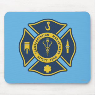Tapis De Souris Équipe de sécurité de la gestion des transports