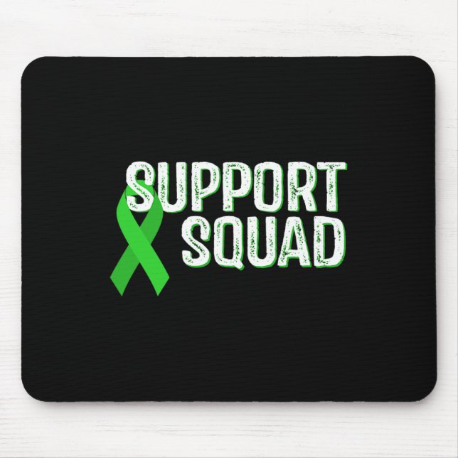 Tapis De Souris Équipe de soutien à la sensibilisation aux maladie (Devant)