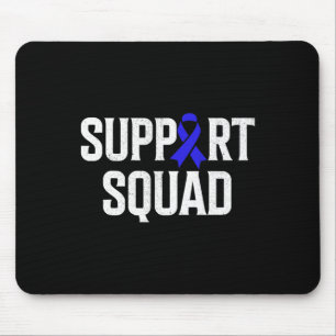 Tapis De Souris Équipe de soutien aux guerriers d'Alopecia Sensibi