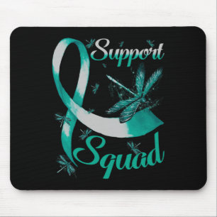 Tapis De Souris Équipe de soutien guerrier Dragonfly Polycystic Re