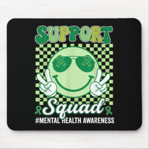 Tapis De Souris Équipe de soutien pour la sensibilisation à la san