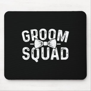 Tapis De Souris Équipe du marié Funny Stag Enterrement de vie de g