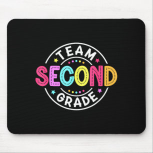 Tapis De Souris Équipe Enseignant de Deuxième Année Rentrée Scolai
