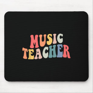 Tapis De Souris Équipe Enseignante Musique super Professeur Retour