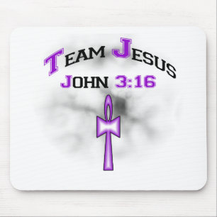 Tapis De Souris Équipe Jesus Christian John 316
