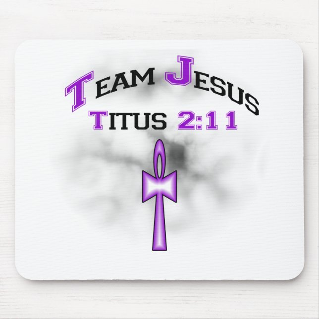 Tapis De Souris Équipe Jesus Christian Titus 211 (Devant)