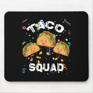 Tapis De Souris Équipe mexicaine de Taco Squad Lover Cinco De Mayo