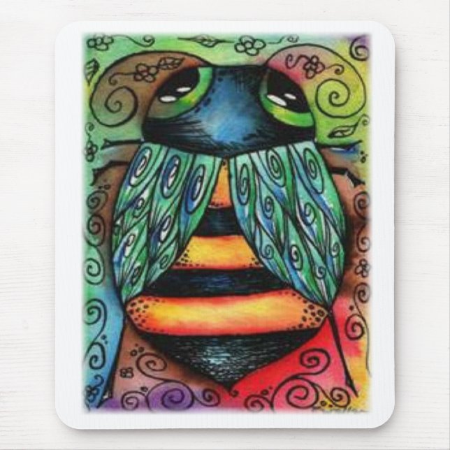 Tapis De Souris Équipe Mousepad de promenade de BUZZY BEEZZ (Devant)