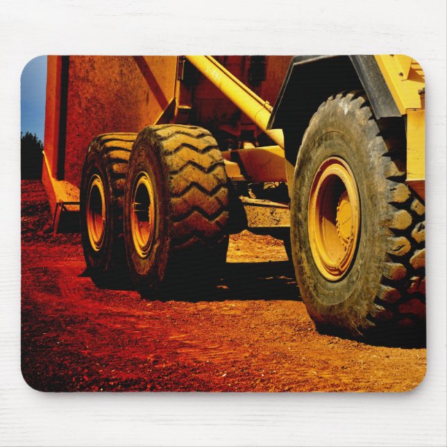 Tapis De Souris équipement de construction lourd (Devant)