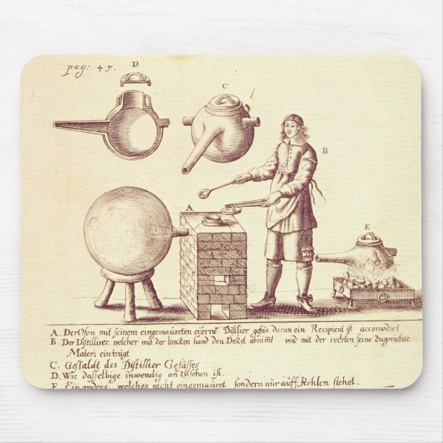 Tapis De Souris Équipement de distillation (Devant)