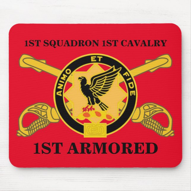 Tapis De Souris ęr Ă?re CAVALERIE ęr MOUSEPAD BLINDÉ d'ESCADRON (Devant)