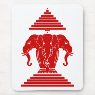 Tapis De Souris Erawan trois a dirigé le Laotien