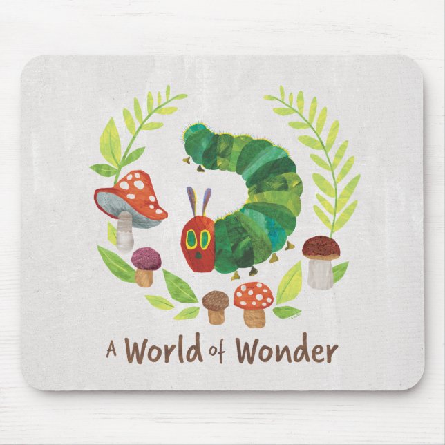 Tapis De Souris Eric Carle | Un monde de merveilles (Devant)