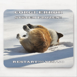 TAPIS DE SOURIS ERREUR DE CORGI
