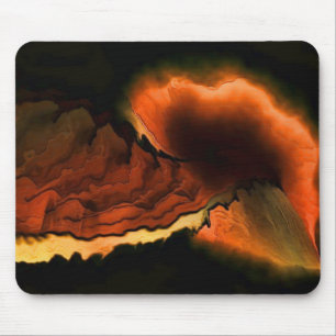 Tapis De Souris Éruption volcanique