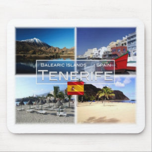 Tapis De Souris ES Espagne - Espana - Îles Canaries - Tenerife -