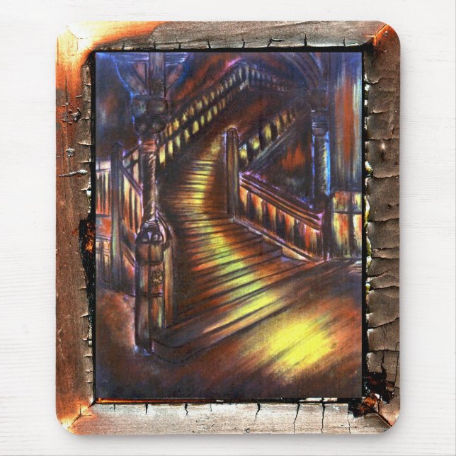 Tapis De Souris Escalier de lumière (Devant)
