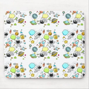 Tapis De Souris Espace astronaute cool et beau 