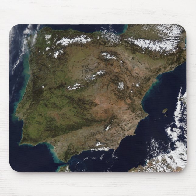 Tapis De Souris Espagne et Portugal 2 (Devant)