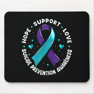 Tapis De Souris Espoir Soutien Amour Prévention du Suicide Sensibi