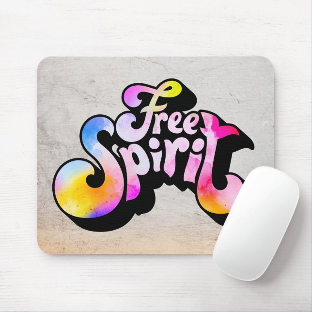 Tapis De Souris Esprit libre (Avec souris)