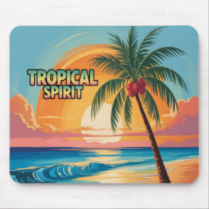 Tapis De Souris Esprit Tropical