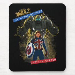 Tapis De Souris Et Si... ?   Hydra Stomper & Capitaine Carter