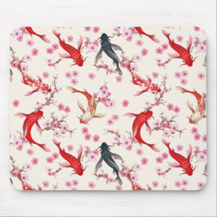 Tapis De Souris Étang de carpes koï