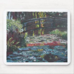 Tapis De Souris Étang de lis de Monet
