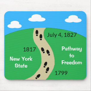 Tapis De Souris État de New York - Pathway to Freedom Mouse Pad