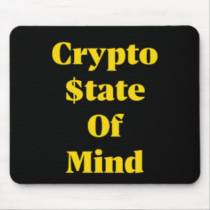 Tapis De Souris État d'esprit crypto