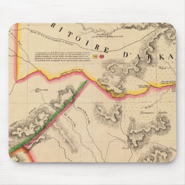 Tapis De Souris États-Unis, Amérique 55 (Devant)