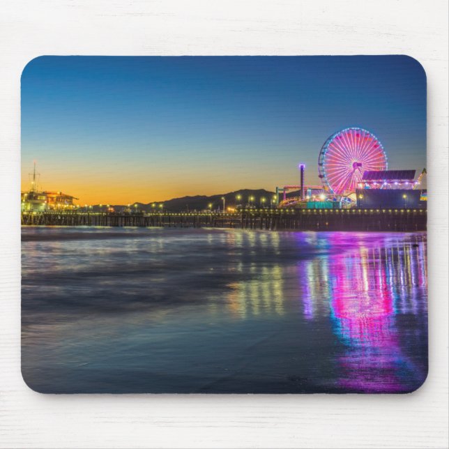 Tapis De Souris États-Unis, Californie, Los Angeles, Père Noël Mon (Devant)