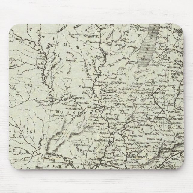 Tapis De Souris États-Unis d'Amérique 6 (Devant)