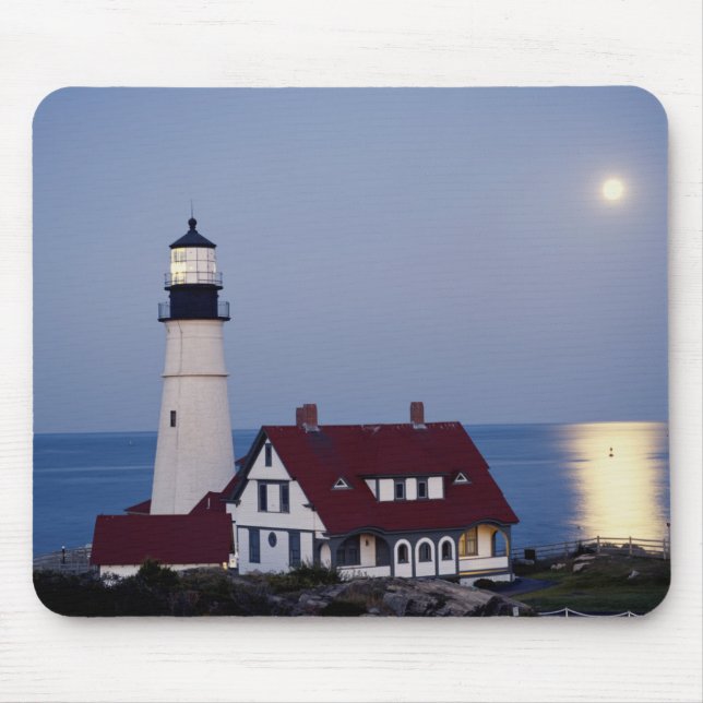 Tapis De Souris États-Unis, Maine, Portland, Cap Elizabeth, Lighth (Devant)